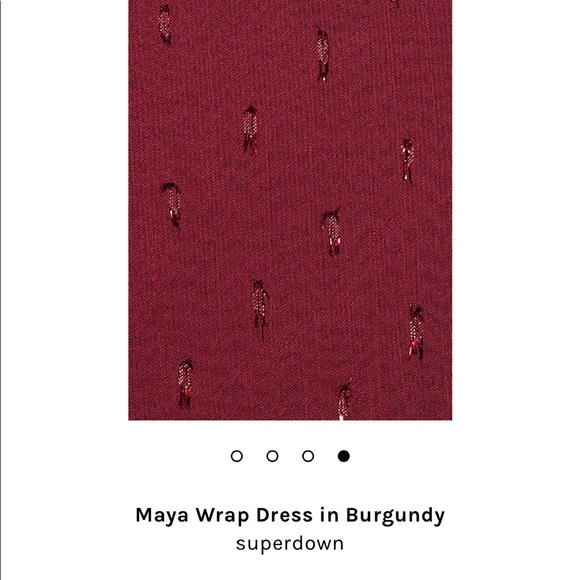 Revolve Superdown Wrap Dress - Picture 4 of 5